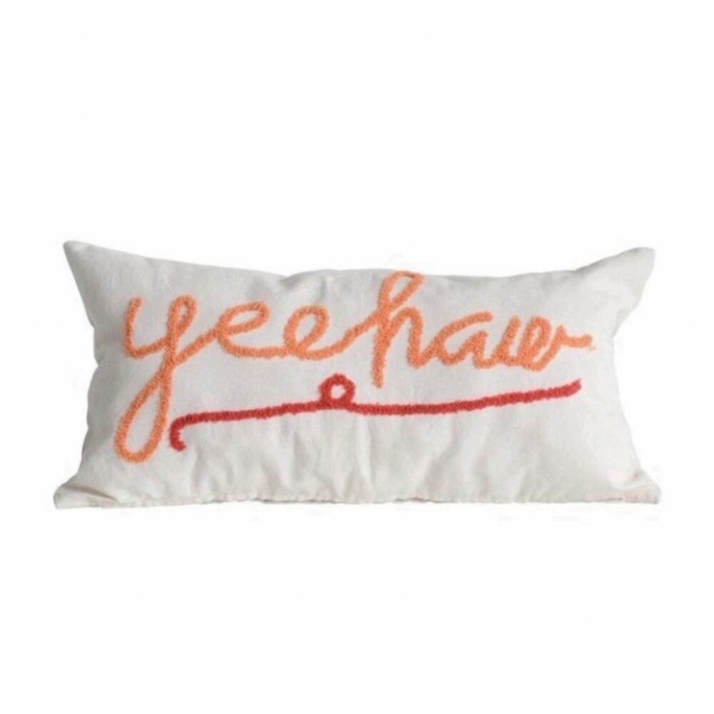 “Yeehaw” Pillow